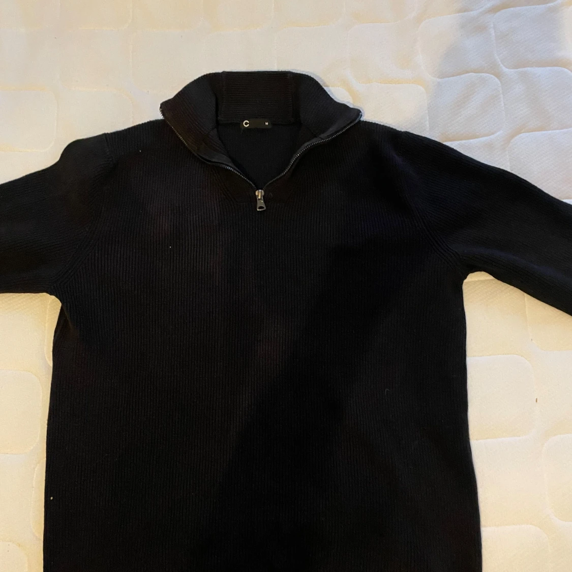 Svart 1/4zip 