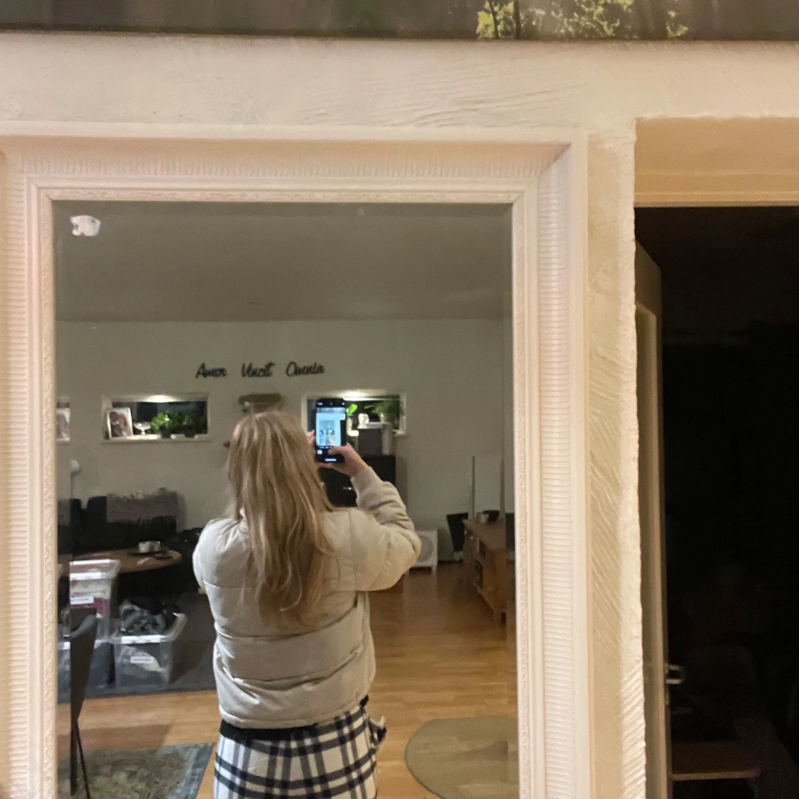 Beige pufferjacka från Object/ONLY - 2