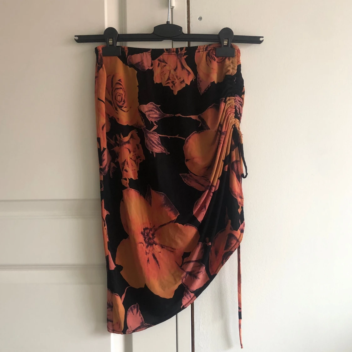 vintage blommig kjol - 90