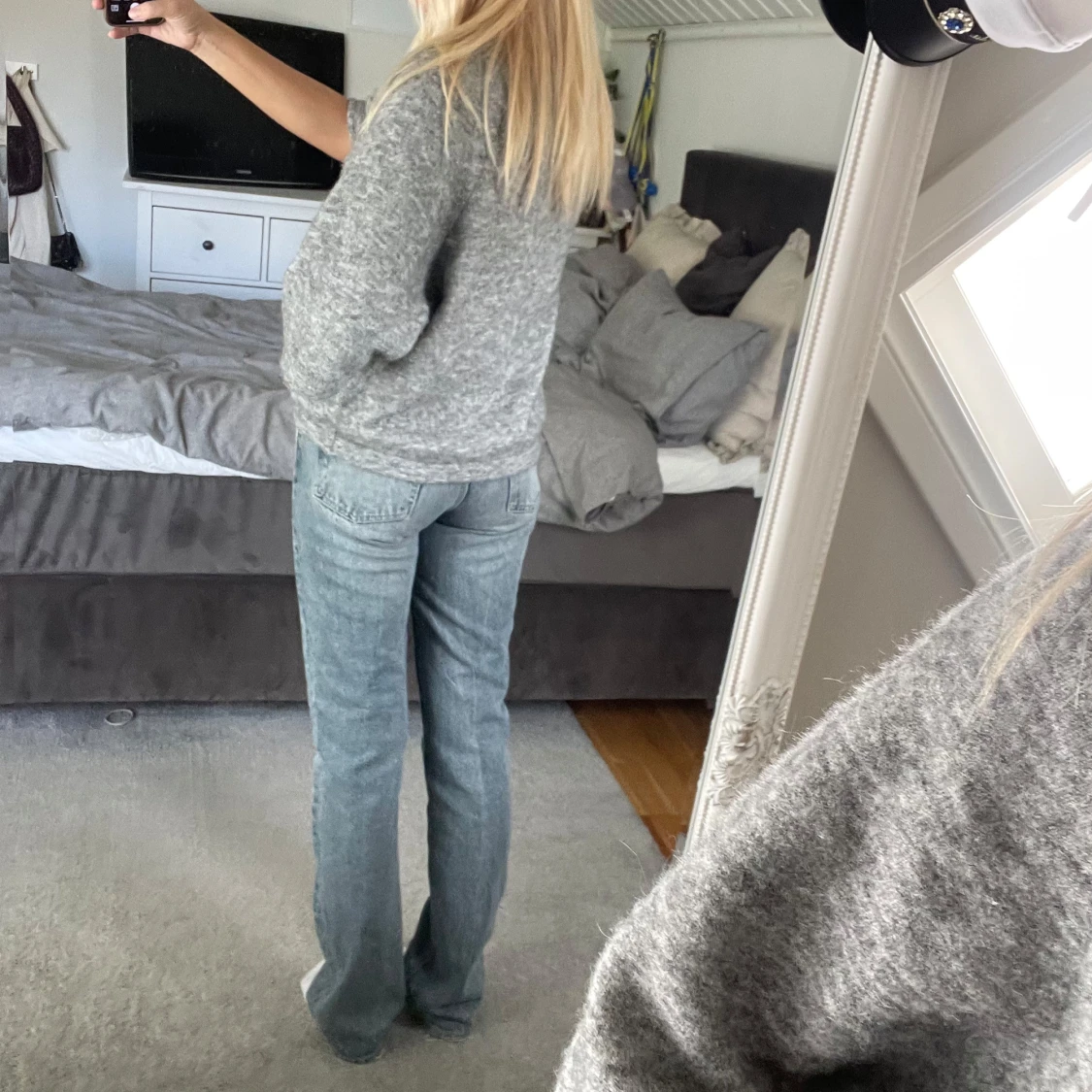 Blåa jeans - 58