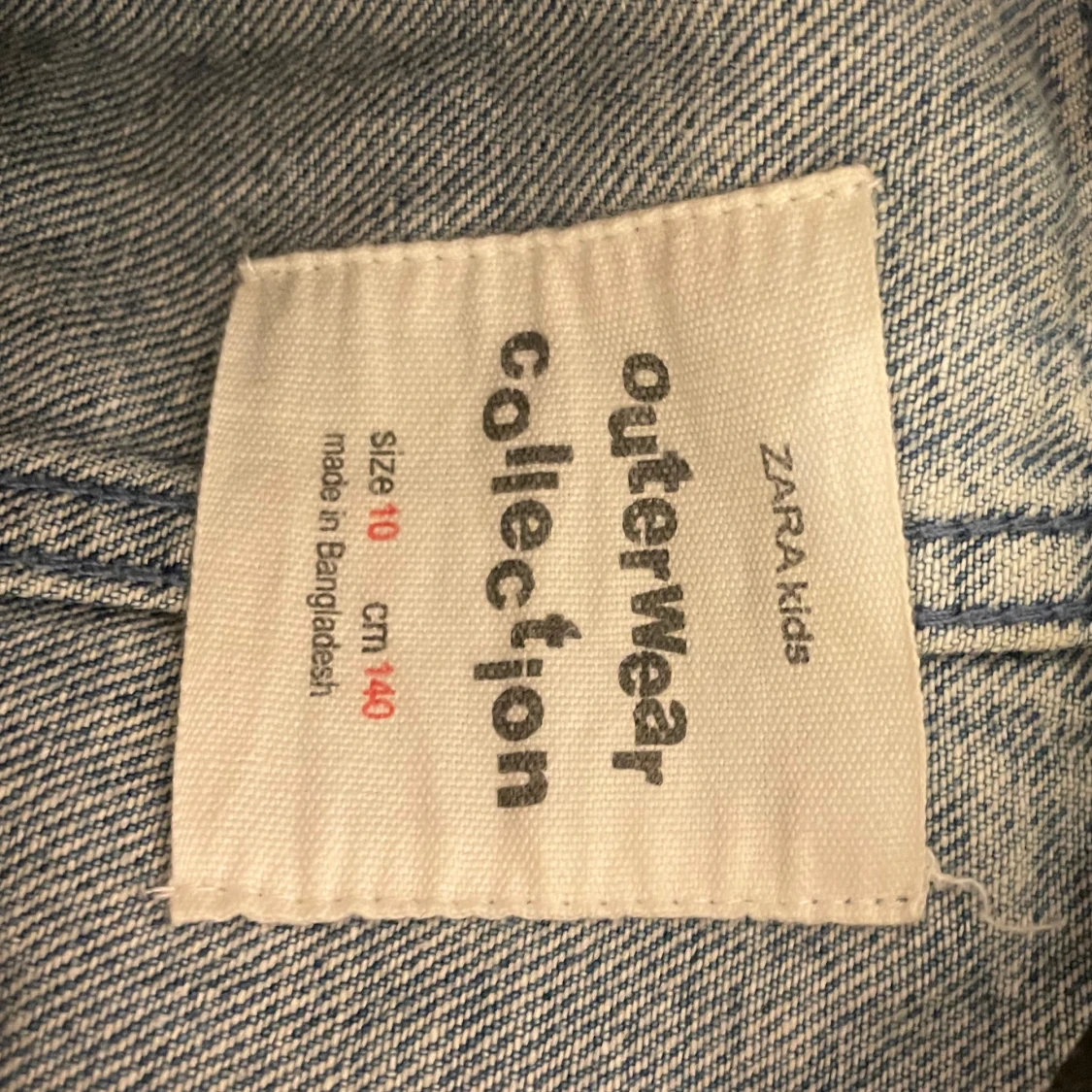 Superfin jeansjacka  - 90