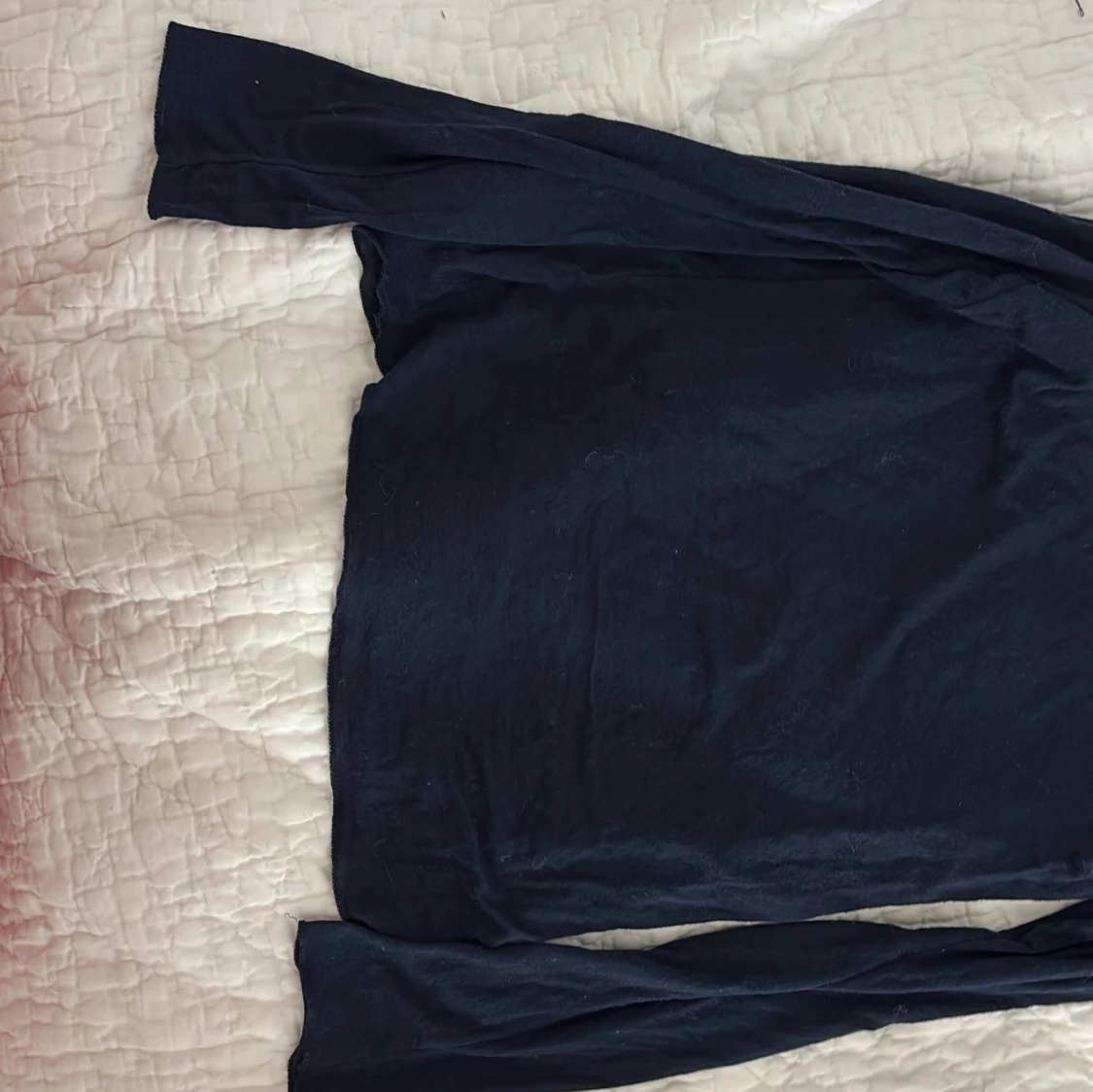 Mörkblå långärmad tröja - 93