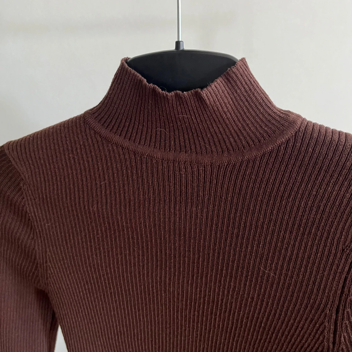 Brun croppad topp - 90