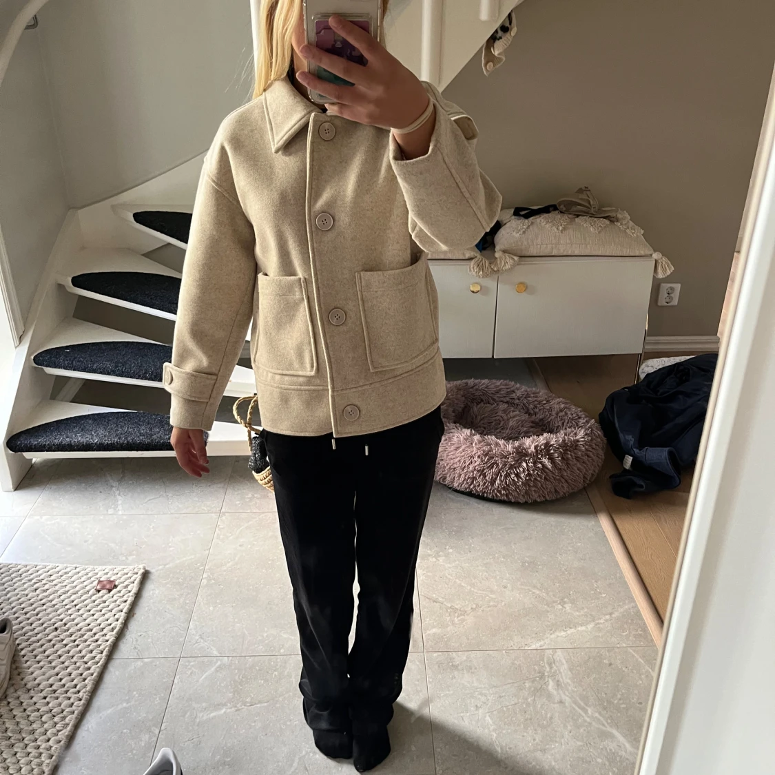 Beige kappa för hösten!  - 91