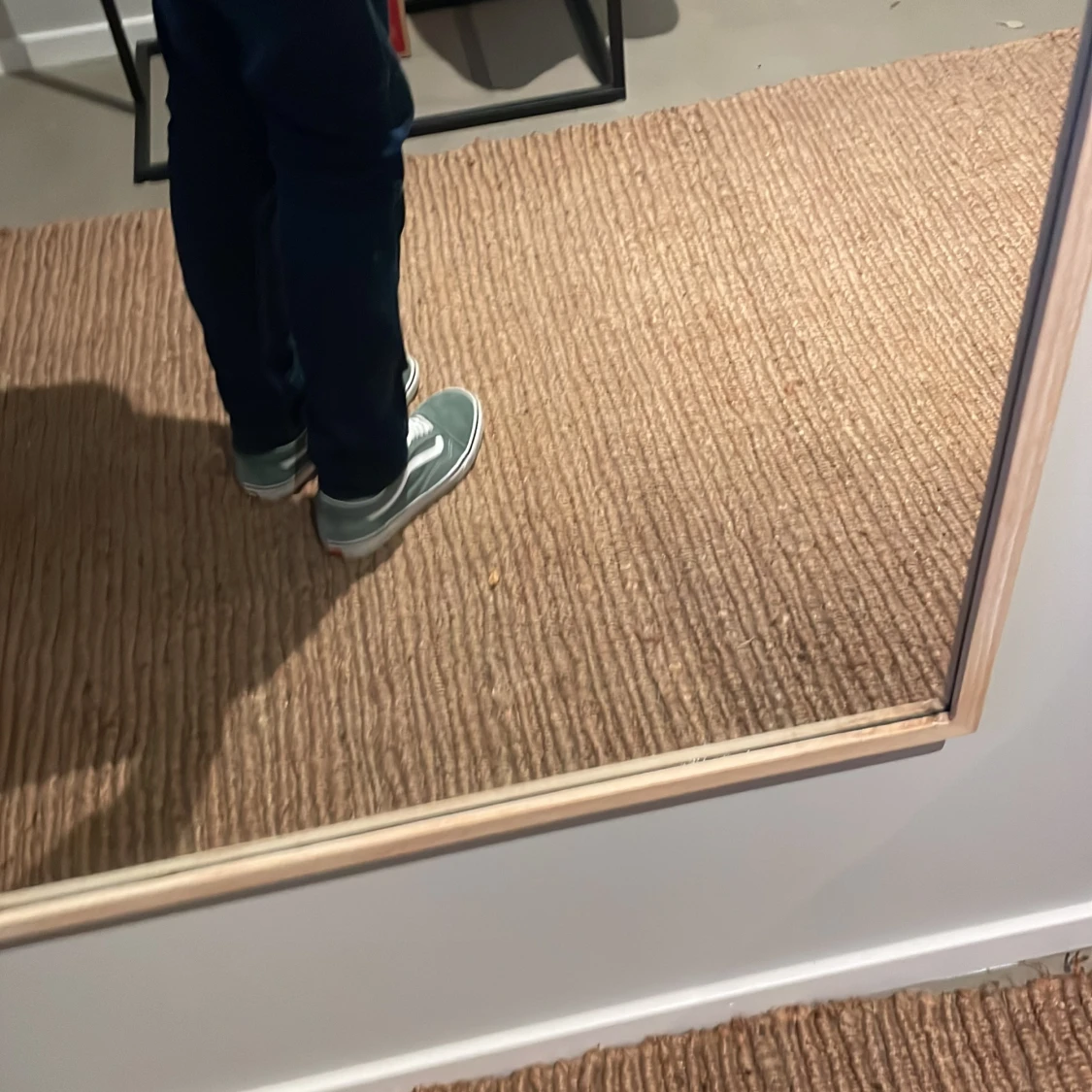 Ett par Vans old skool i färgen duck green storlek 42,5 - 93