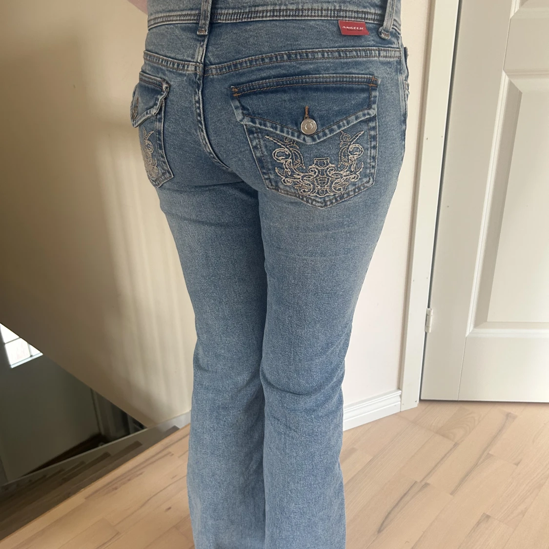 Lågmidjade jeans
