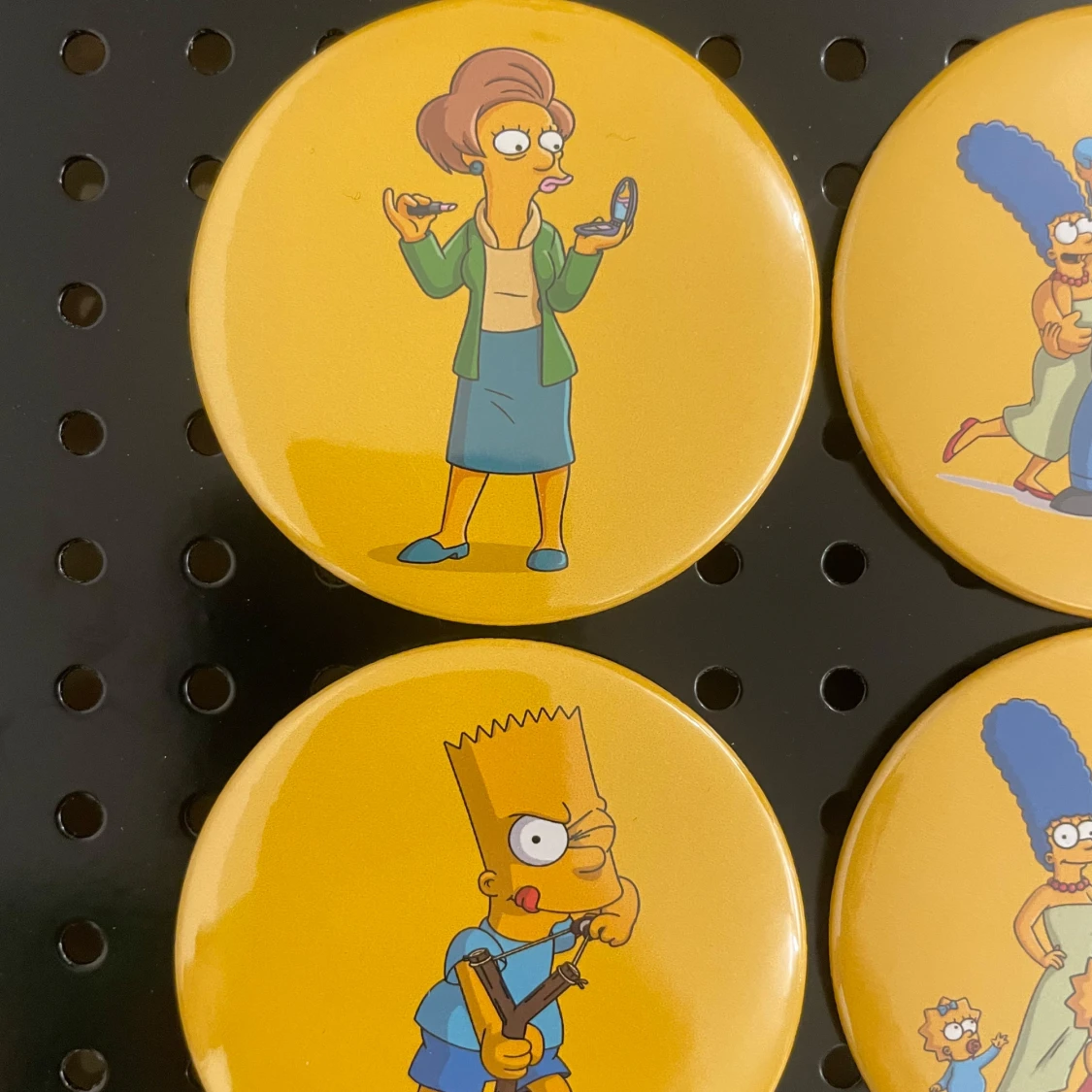 Magnet fridge 6pcs  (59mm) - The Simpsons - 1