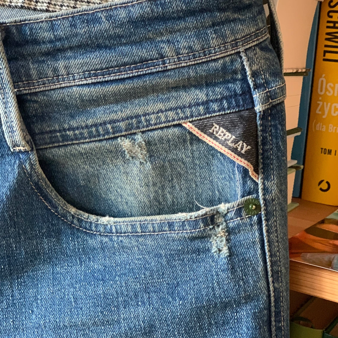 Blå jeans från Replay ( Limited edition)  - 1