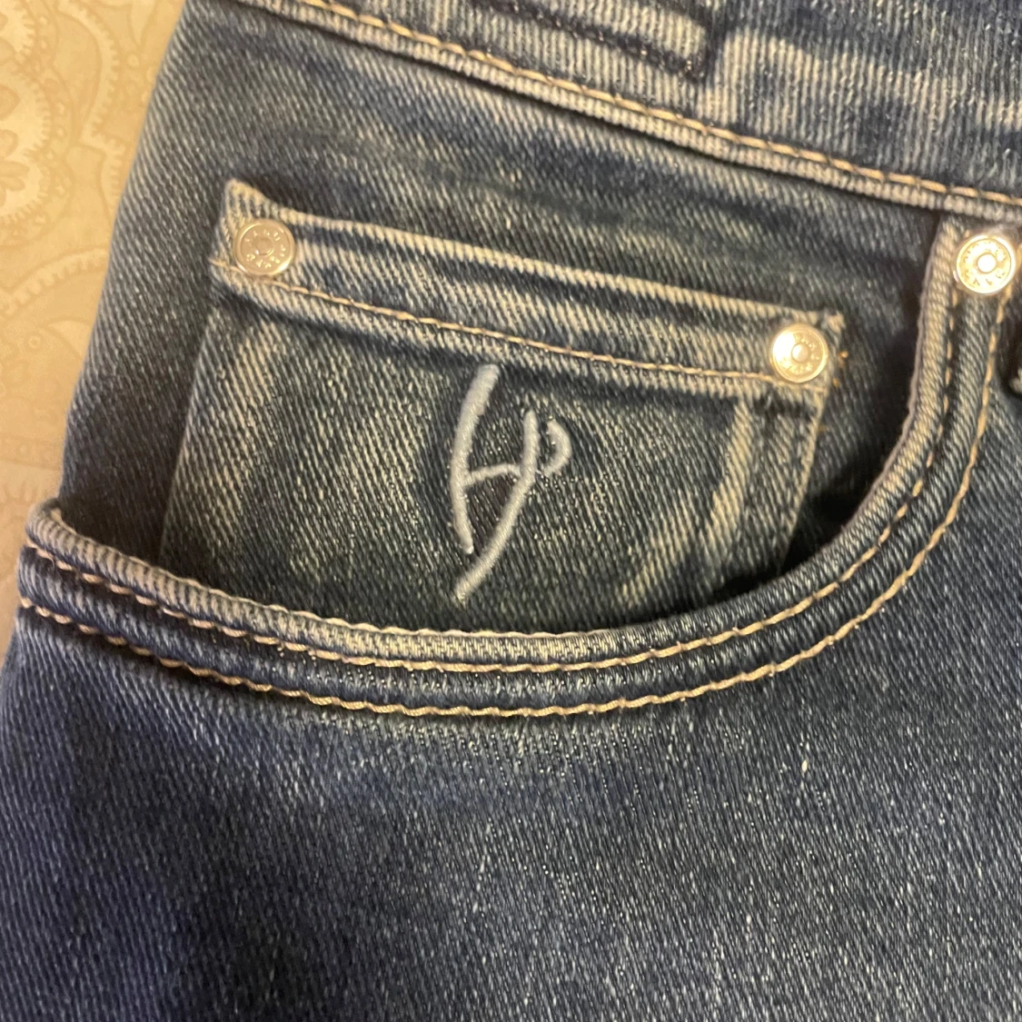 Blå jeans från Handpicked - 91