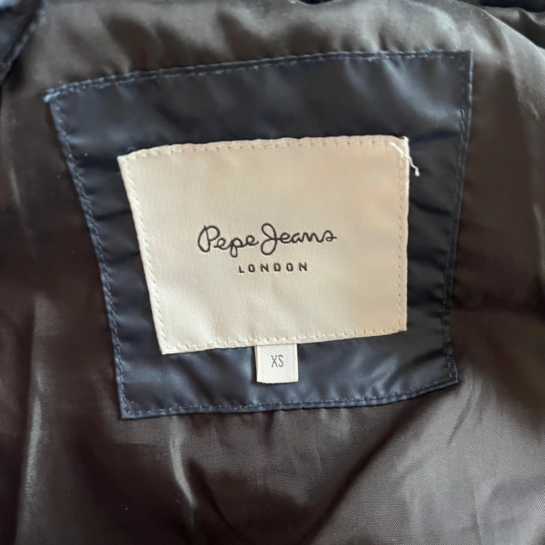 Blå vinterjacka - 92