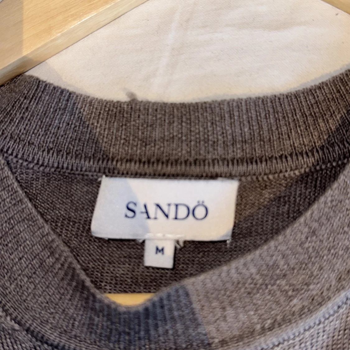 Grå tröja från Sandö - 90