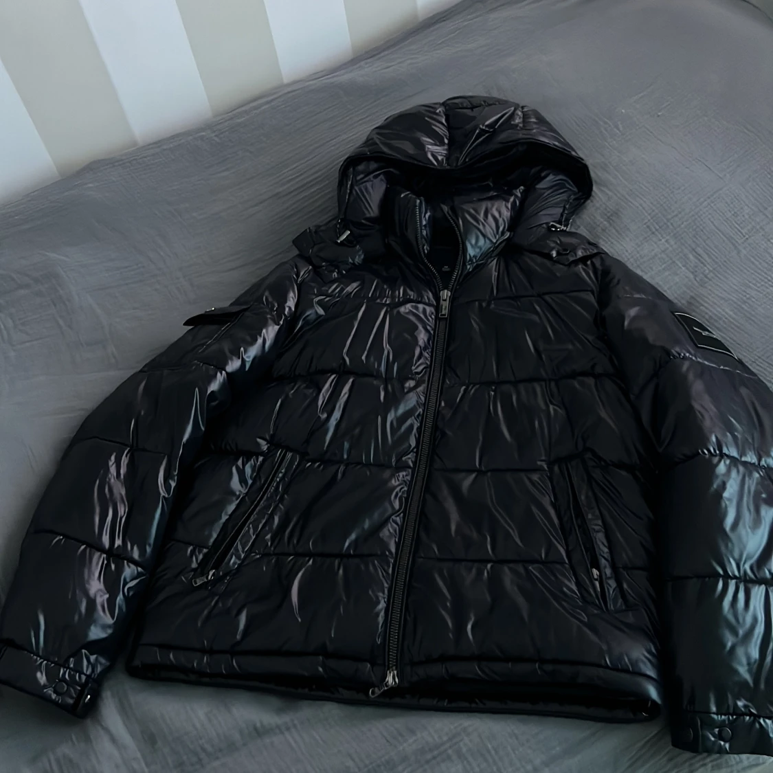 Svart pufferjacka från Michael Kors