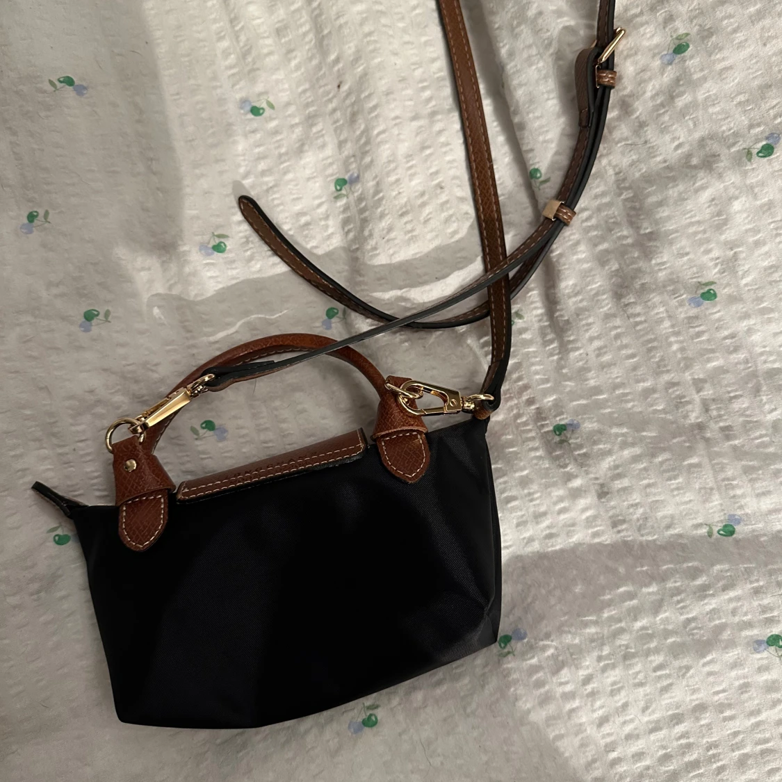 Svart och brun axelväska Longchamp - 27