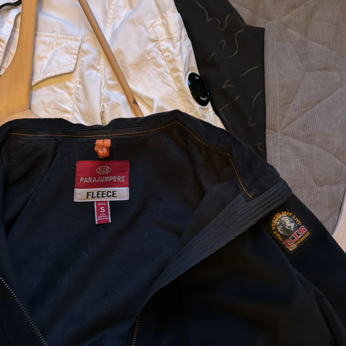 Svart fleecejacka från Parajumpers - 91