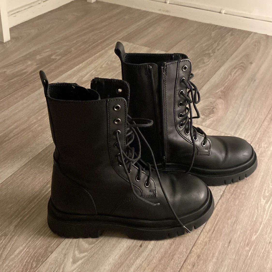 Svarta boots från Zara