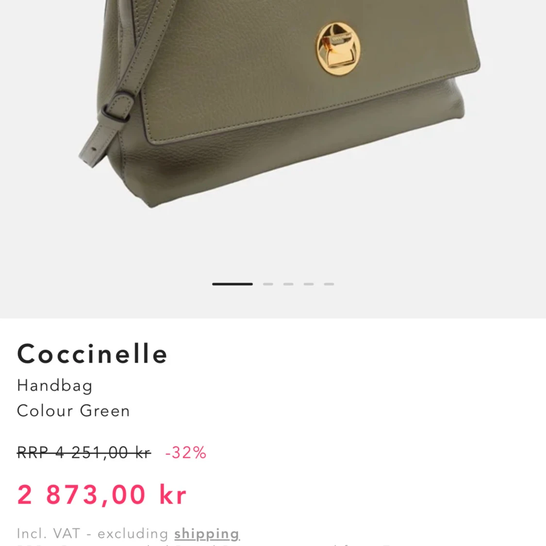 Coccinelle bag  - 90