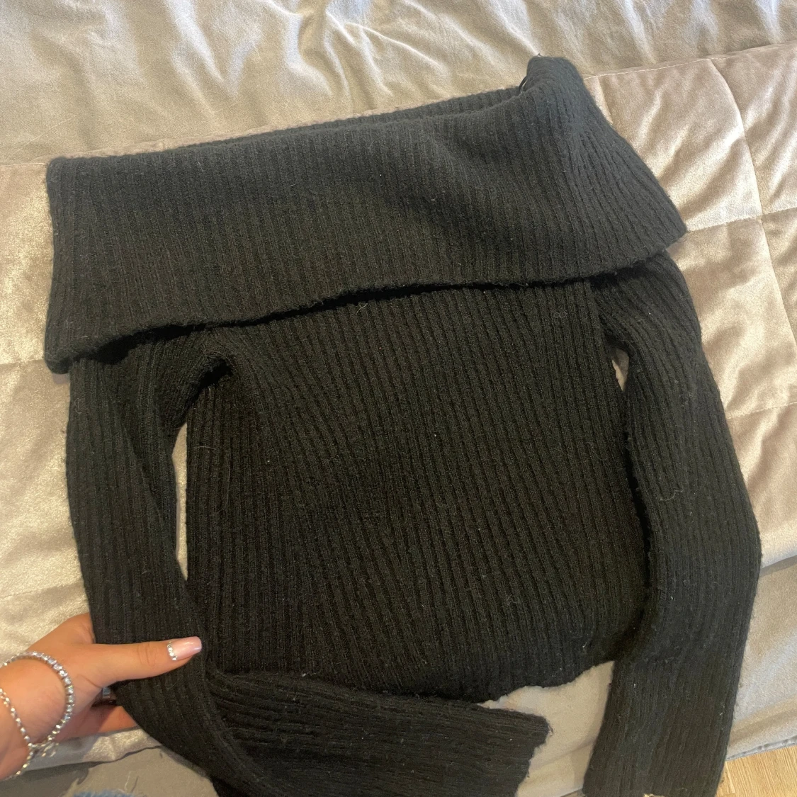 Stickad of shoulder - 90