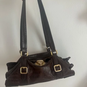 Snygg brun väska  - Snygg väska vintage🐻