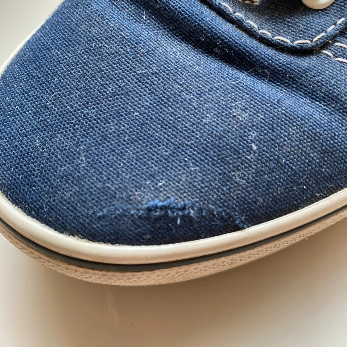 Mörkblå låga vans - 1