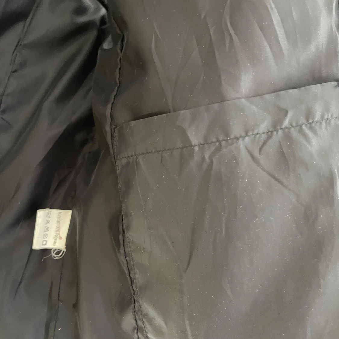 Grå quiltad dunväst - 91