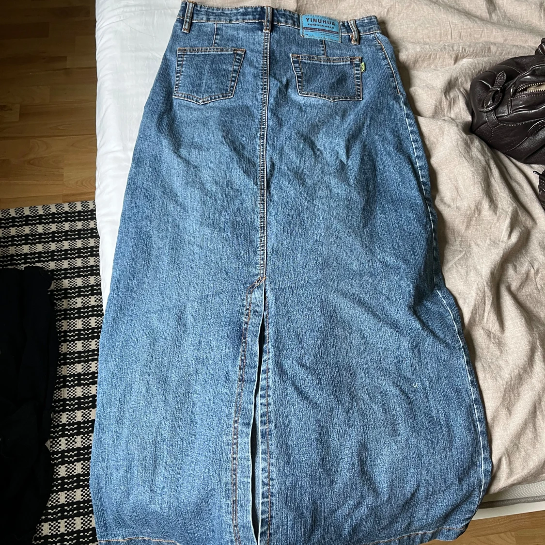 Jeans maxi kjol - 93