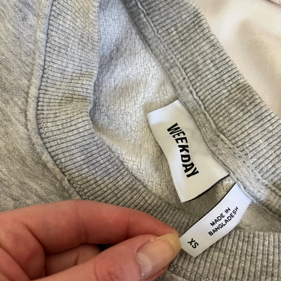 Grå sweatshirt🩶 - 91