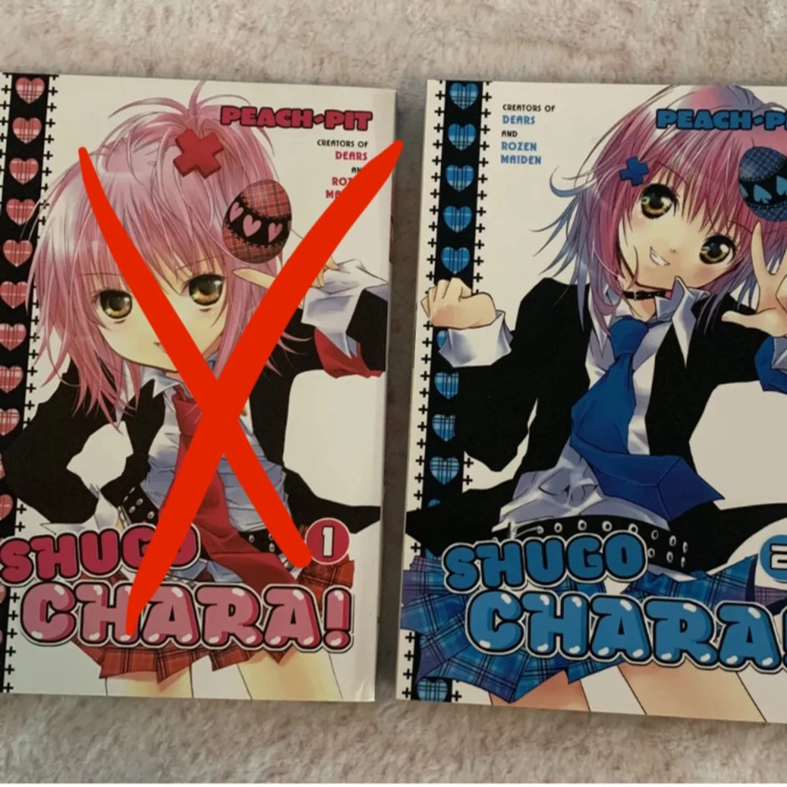 MANGA bok ”Shugo chara!” Volym 2