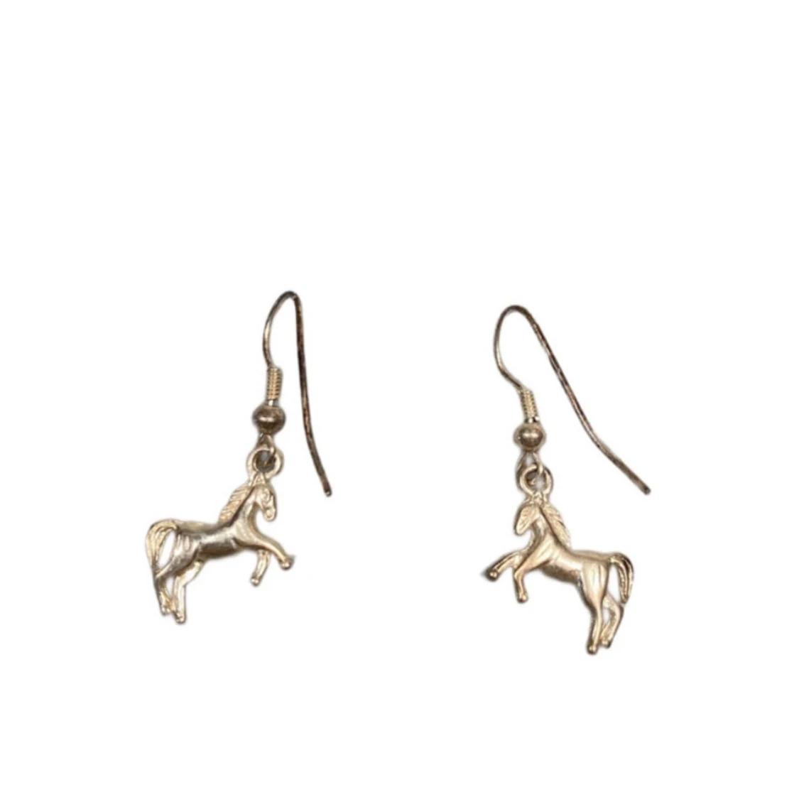 Silver Horses Earrings 