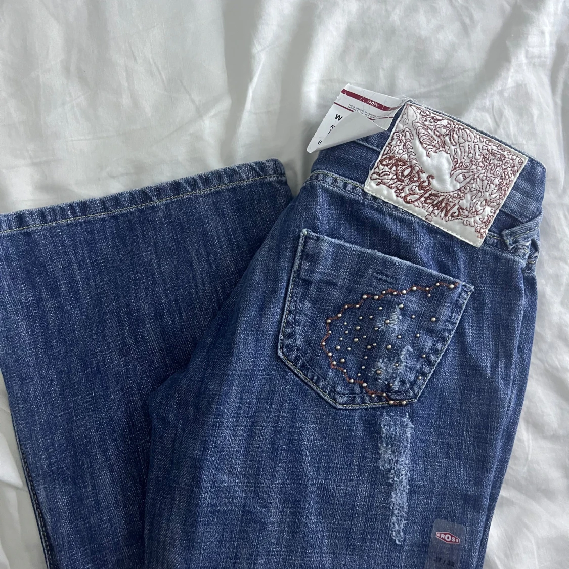 lågmidjade jeans - 91