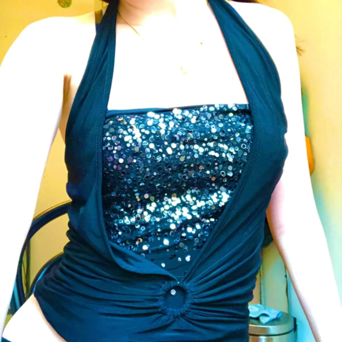 Halterneck party top☺️