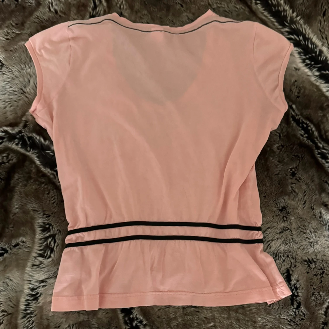 rosa & svart topp - 93