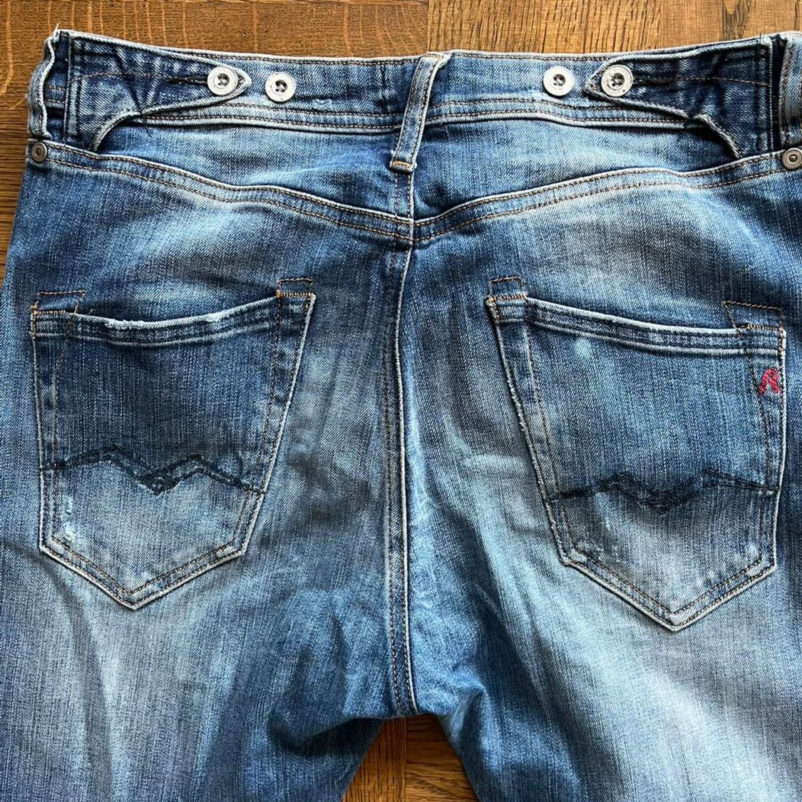 Blå jeans från Replay - 93