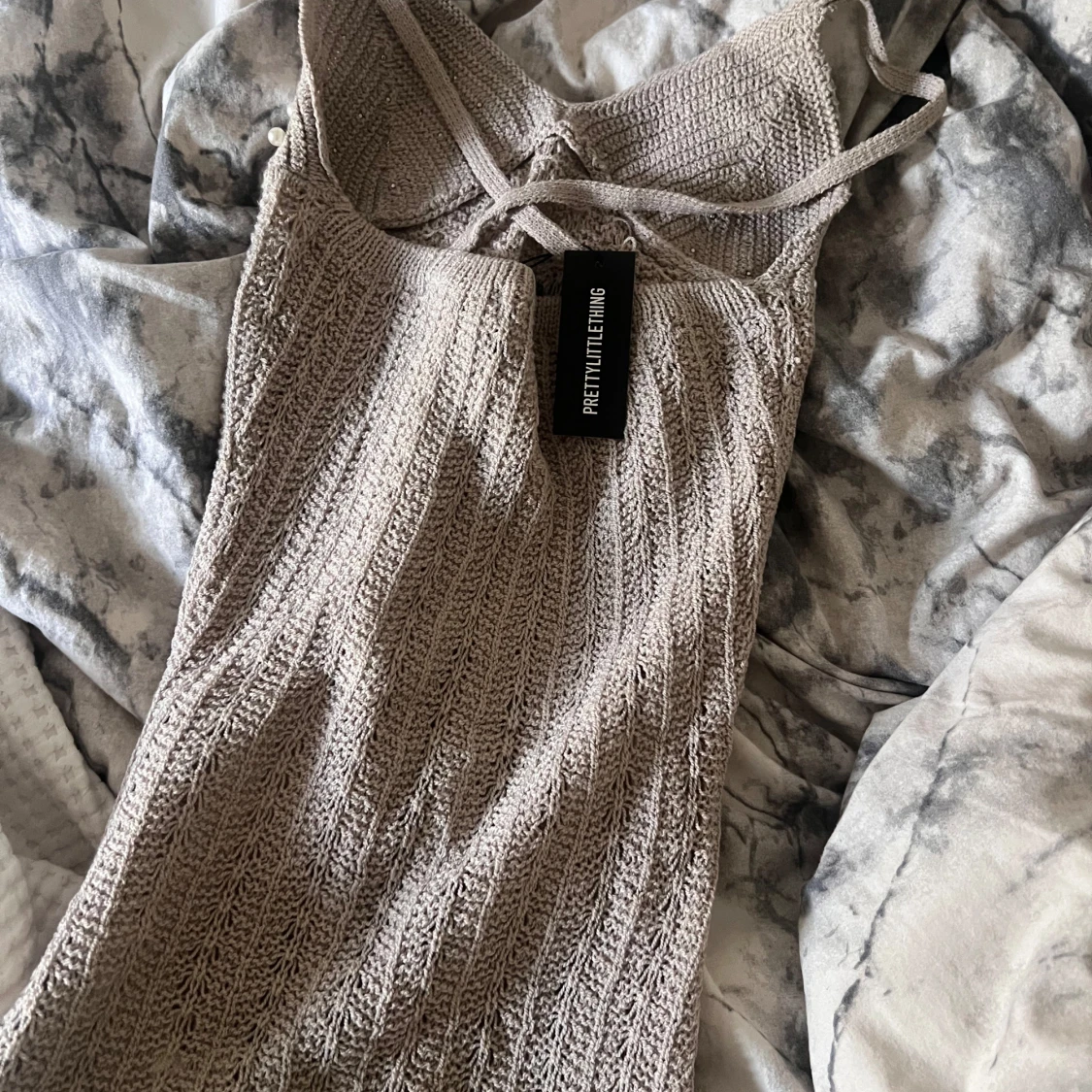 plt klänning med pärlor - 91