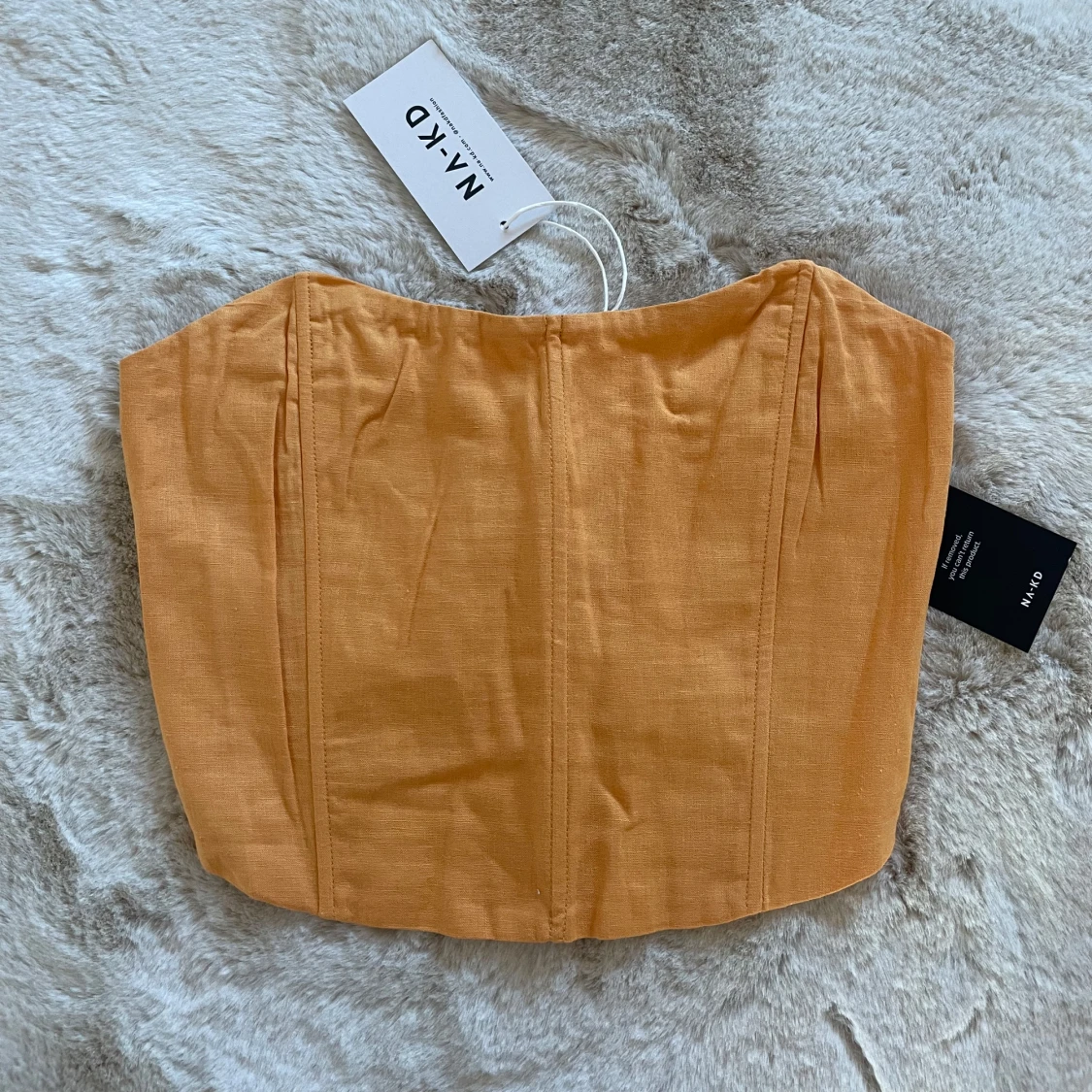 Orange korsettopp från NA-KD - 91