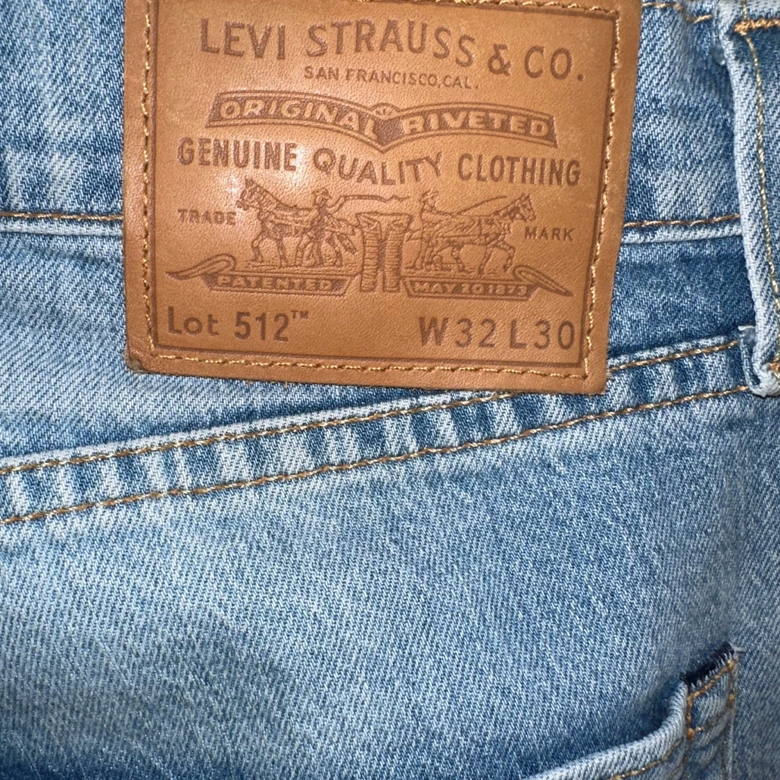 Levis 512 ljusblå jeans - 91