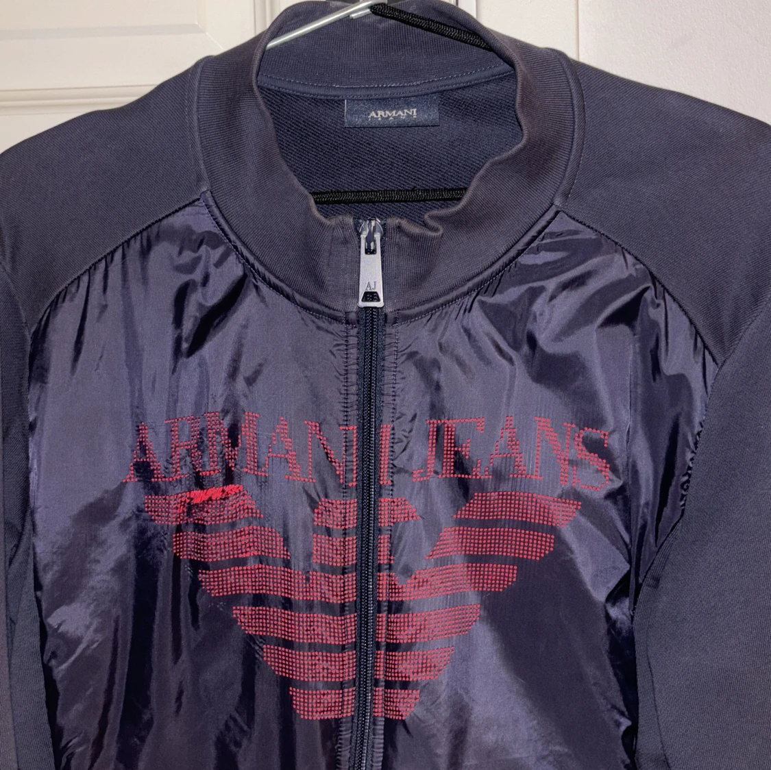 Mörkblå Armani Cardigan  - 90