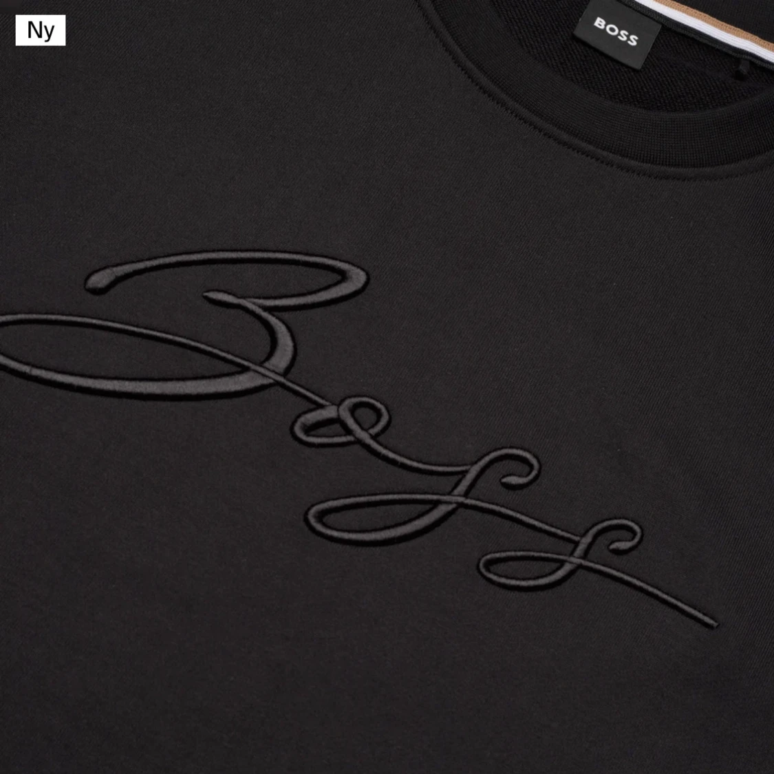 Svart sweatshirt från Boss - 2