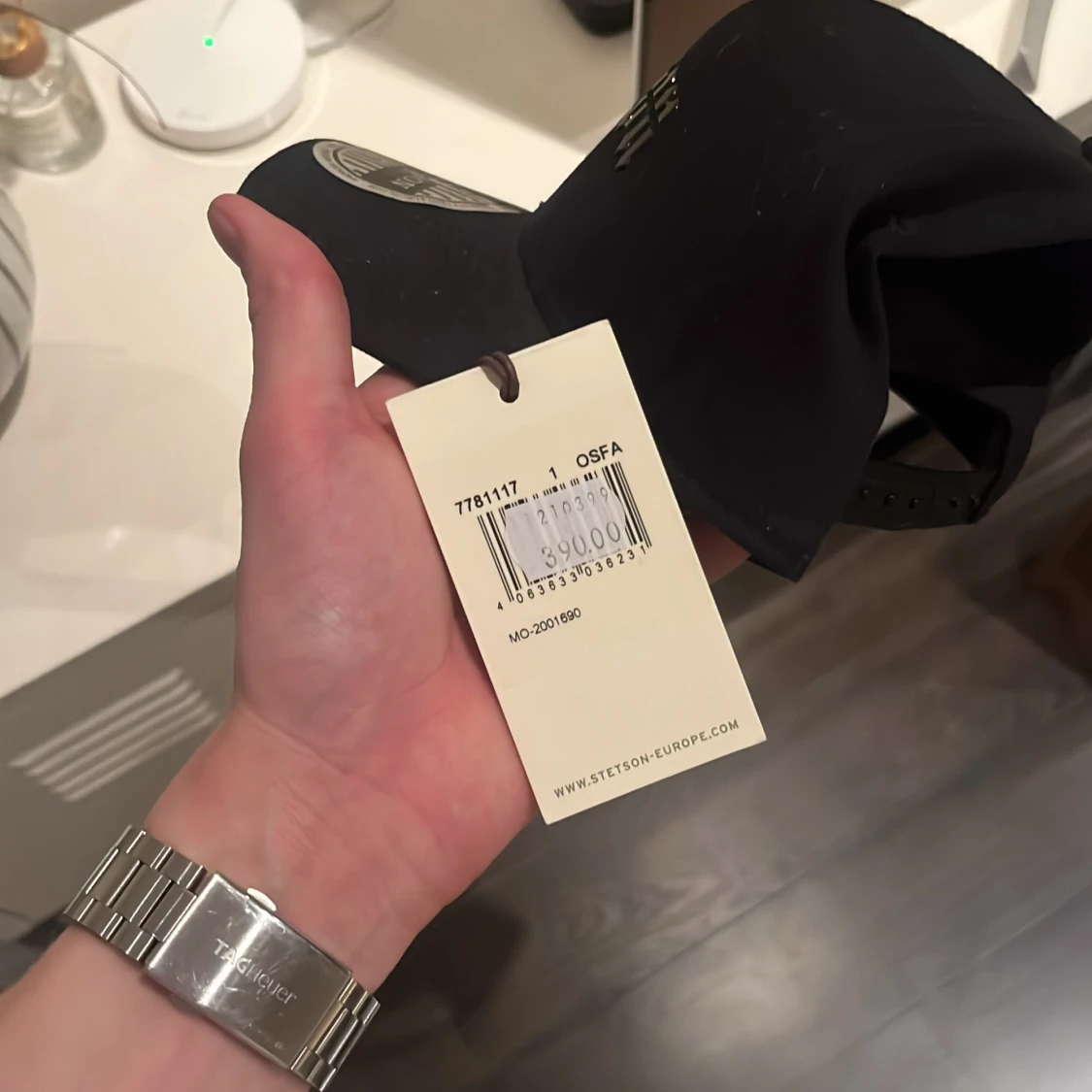 Svart Stenson keps - 4