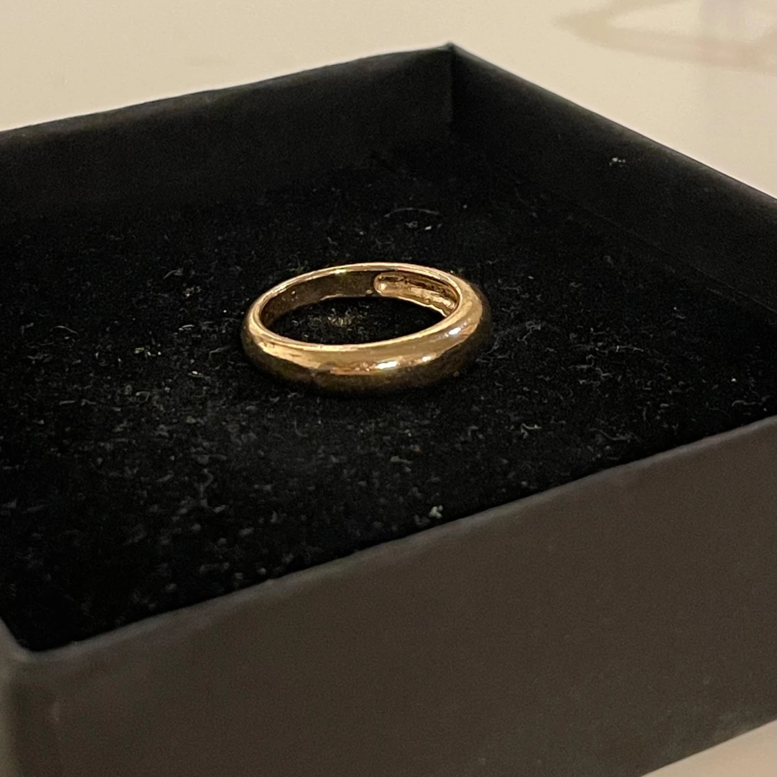 Elegant guldring - 4