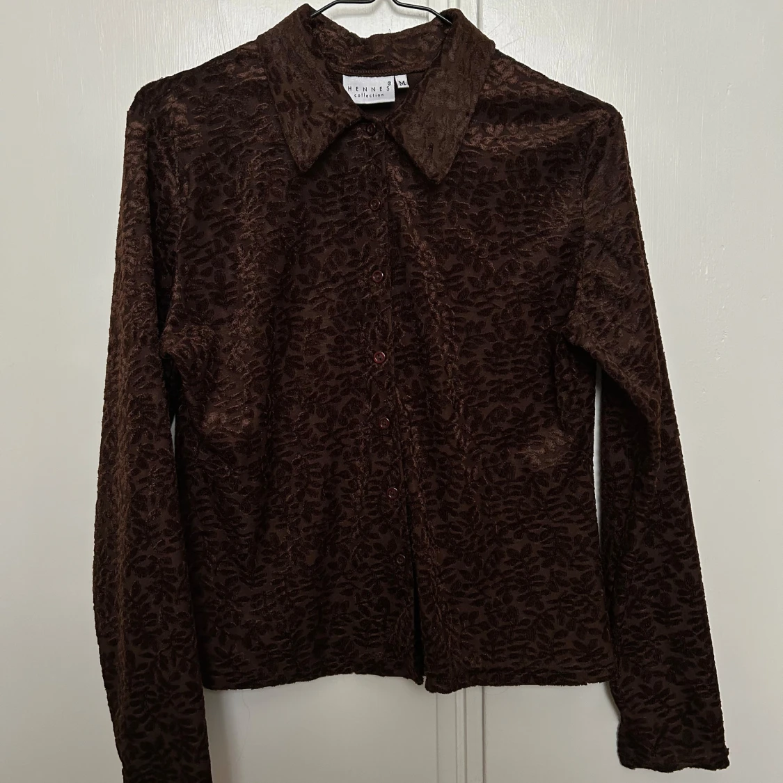 Brun skjorta textur Hennes - 92