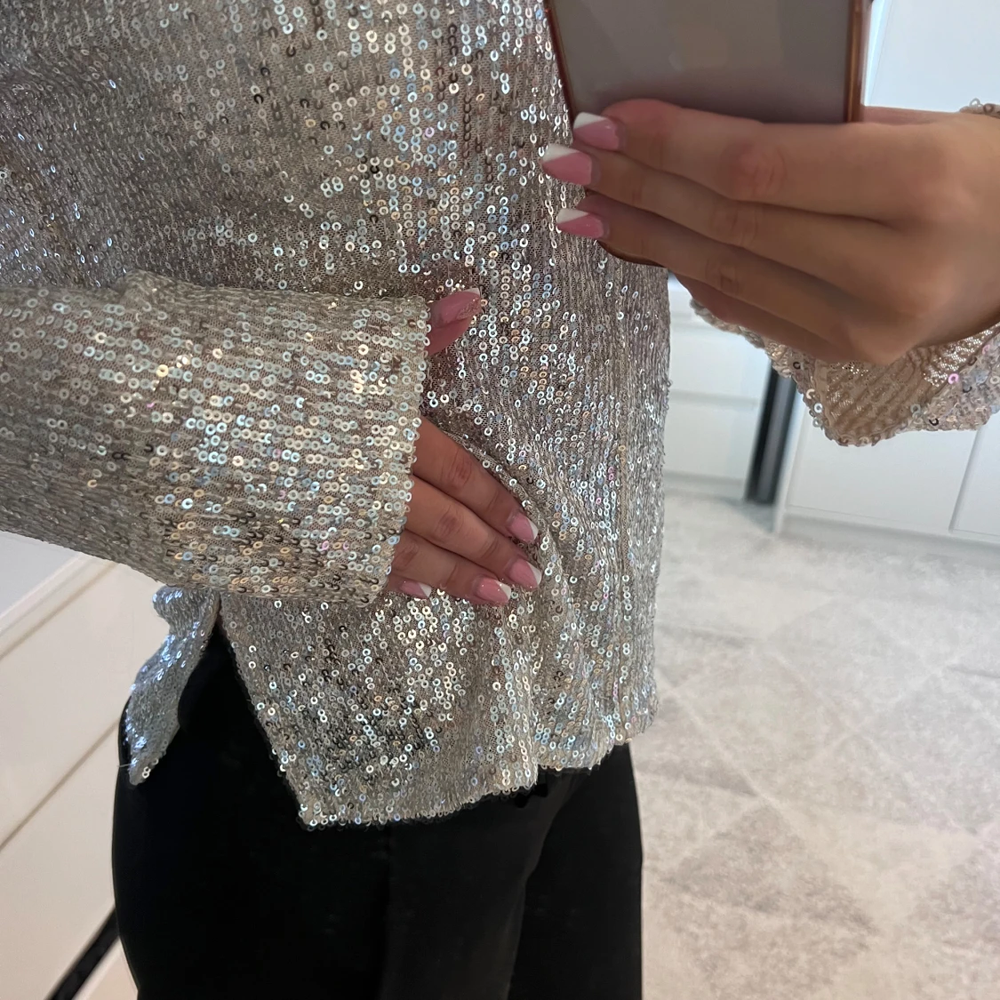 Glittrig tröja - 90