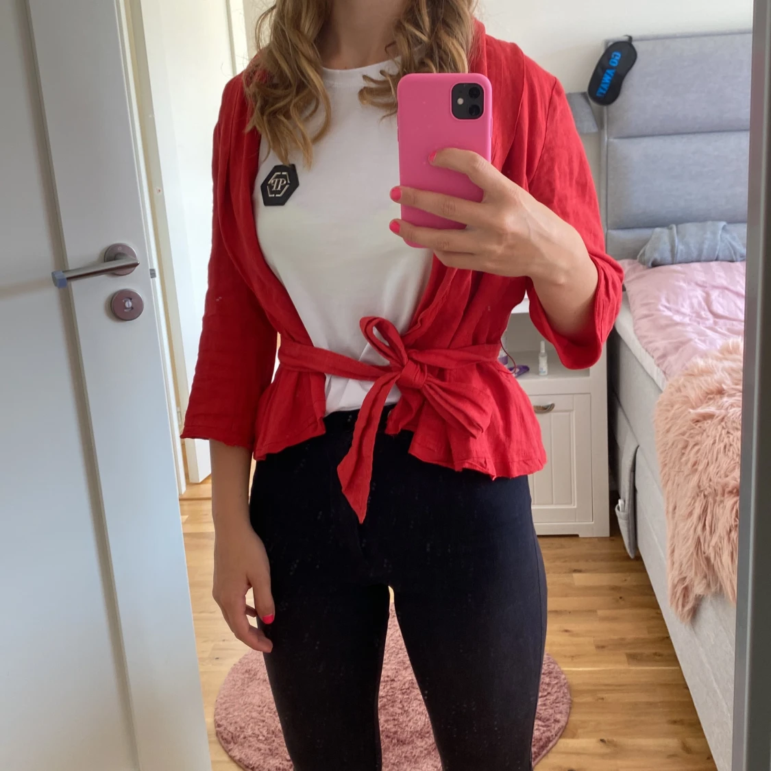 Röd omlottjacka - 1