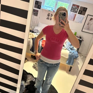 Söt top - Söt rosa topp, vet inte märke inga defekter alls!