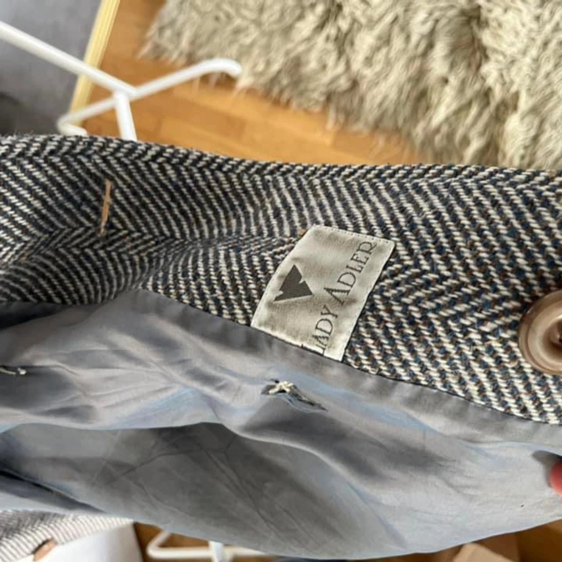 Vintage ullkappa kappa - 93