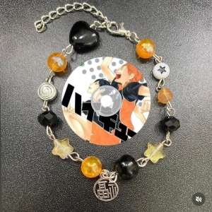 Haikyuu armband - Handgjord armband av mig! Läs sista bilden om du vill köpa!!