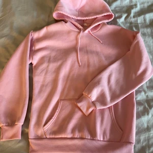 Rosa hoodie - Fin rosa hoodie med mjukt material