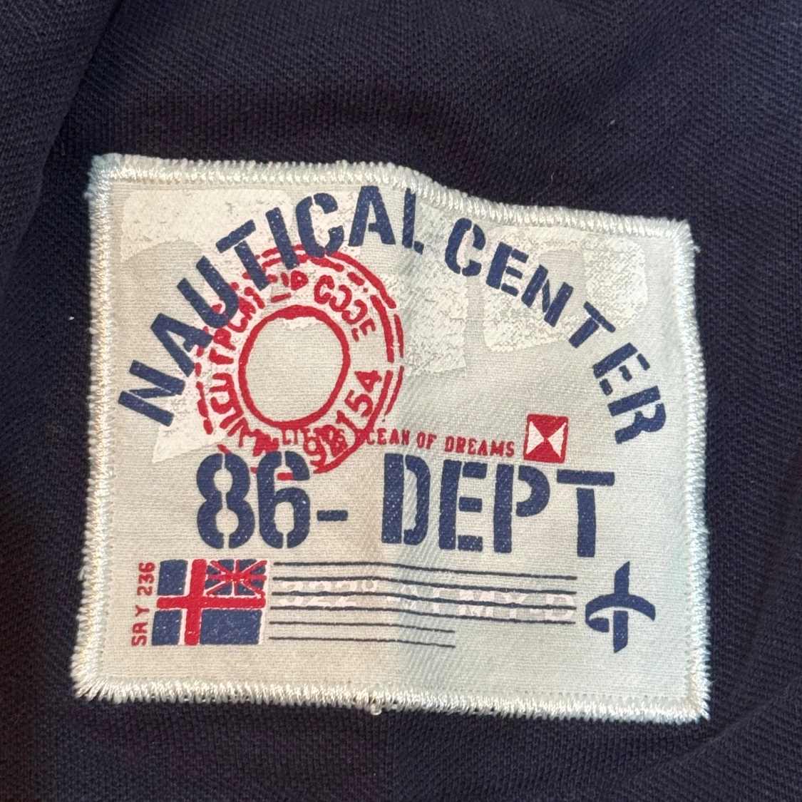 Marinblå pikétröja från Cross Sportswear - 92