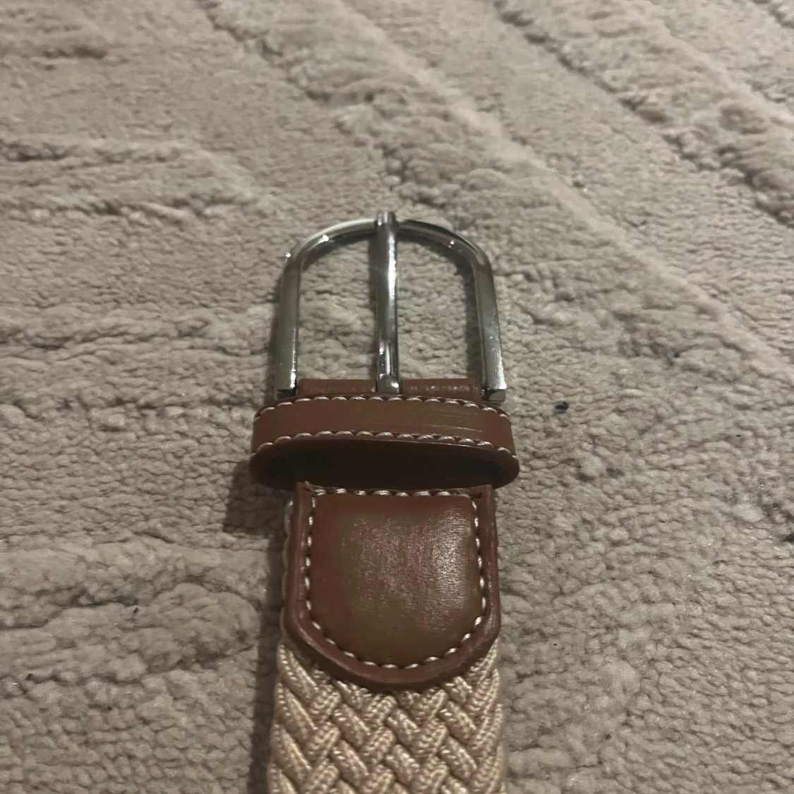  flätat bälte Beiget - 90