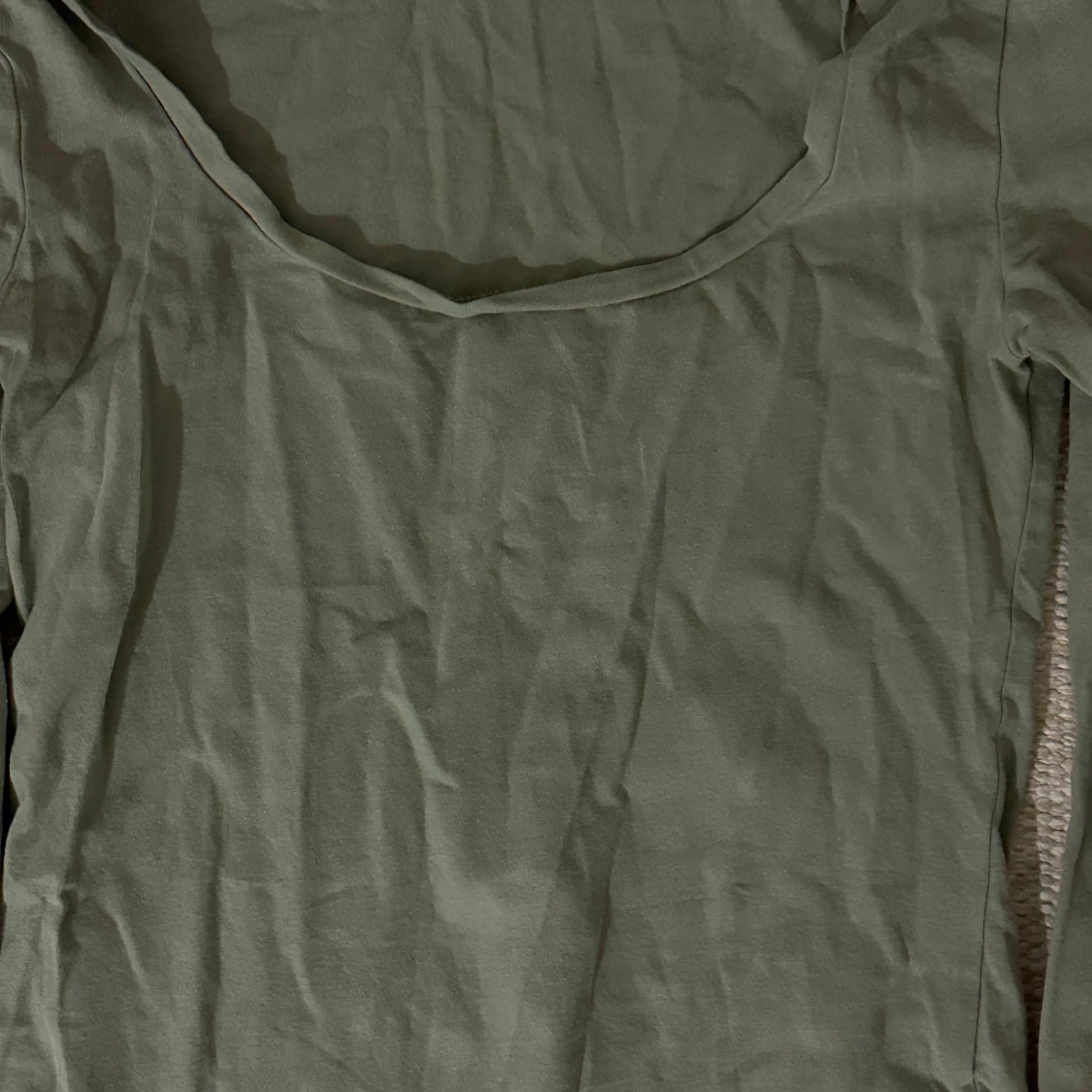 Grön långärmad topp - 90