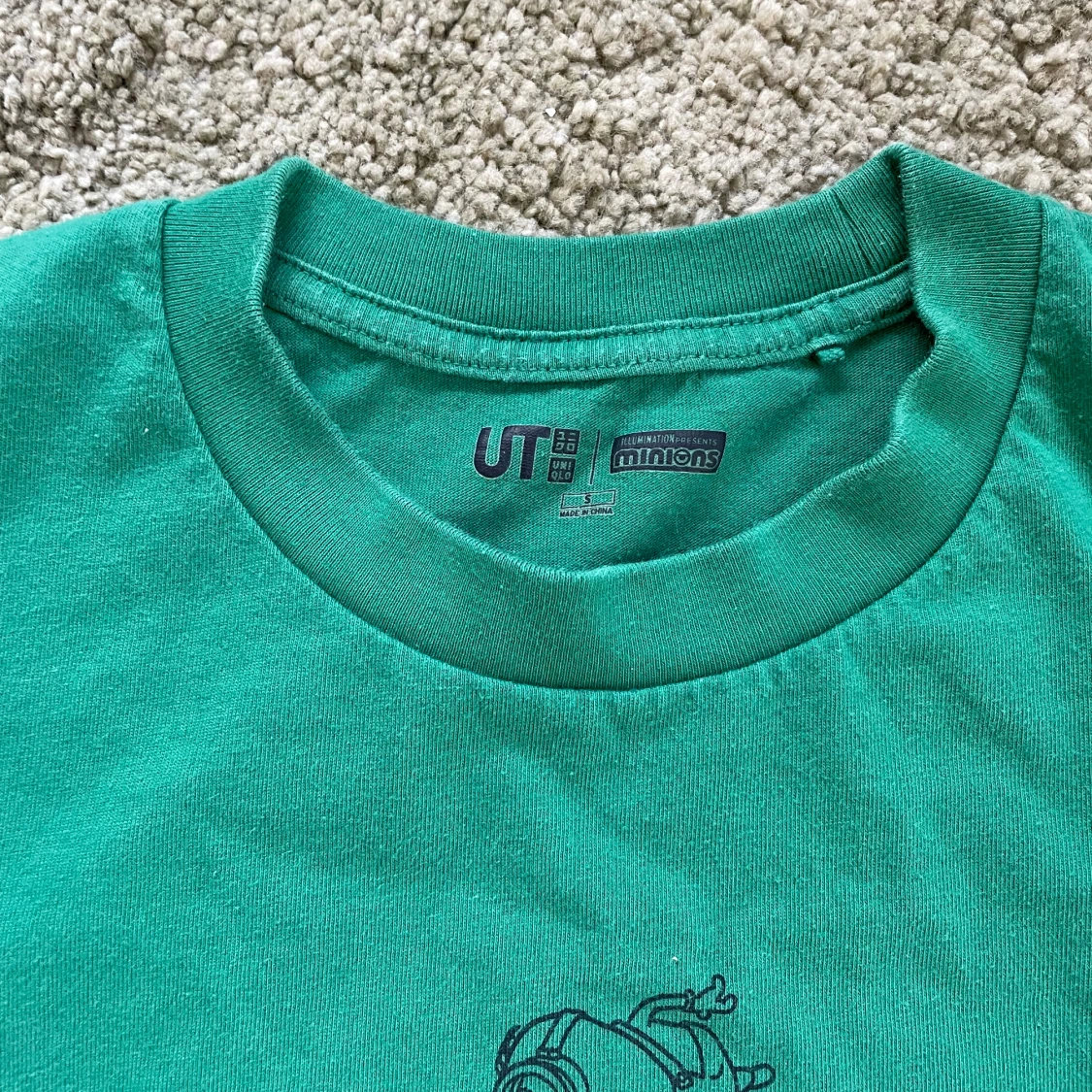 Grön Minions t-shirt från Uniqlo - 1
